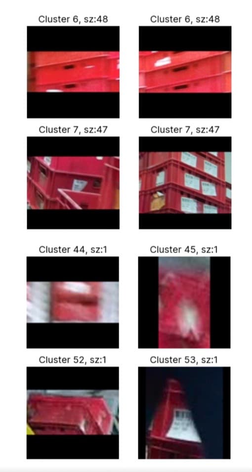 Representation of common cases (Left) and rare edge cases (Right) of the small load carrier class in the LOCO dataset