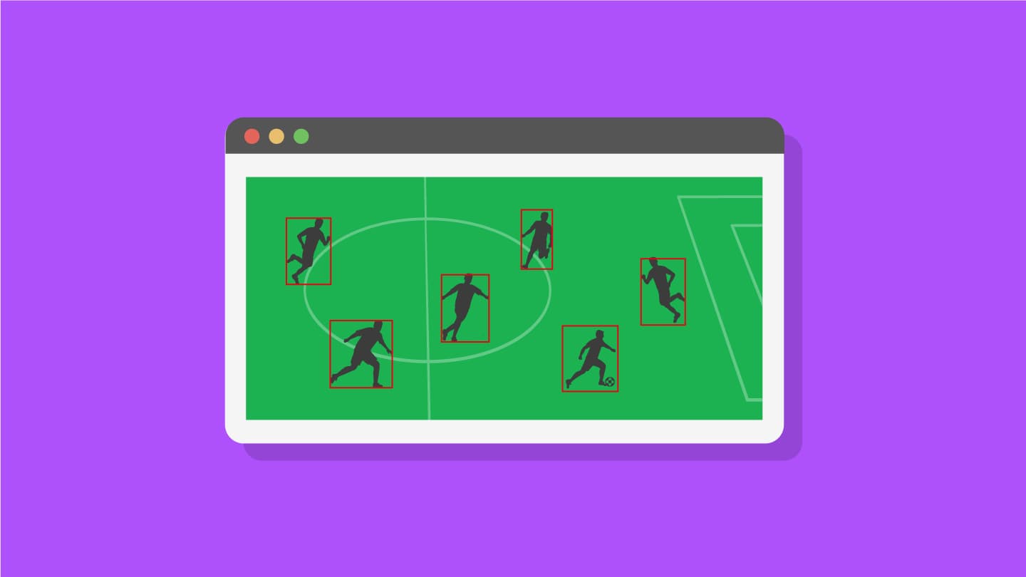 Diagram of computer vision image labeling.